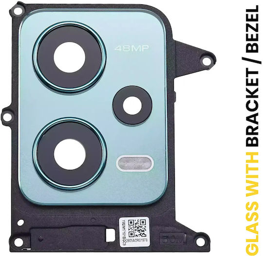 Back Camera Lens Bracket Bezel Xiaomi Redmi Note 12 5g Frosted Green