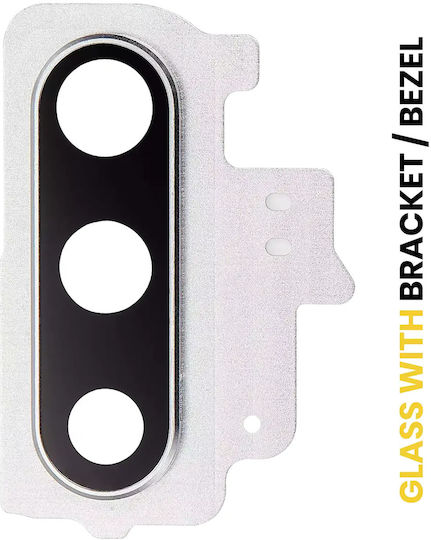 Back Camera Lens Bracket Bezel Samsung Galaxy Note 10 Aura White