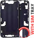 Mid-frame Housing W Small Parts Iphone 14 Eu Global Version Aftermarket Plus Midnight