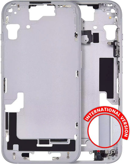Mid-frame Housing W Small Parts Iphone 15 Eu Global Version Aftermarket Plus Blue