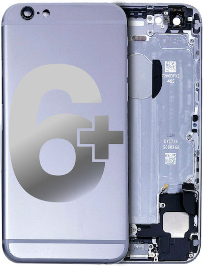 Back Housing W Small Parts Iphone 6 Plus No Logo Aftermarket Plus Space Gray