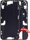 Mid-frame Housing W Small Parts Iphone 15 Plus Us Version Aftermarket Plus Black
