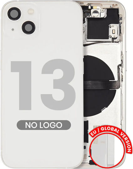 Back Housing W Small Parts Iphone 13 Eu Global Version Aftermarket Plus Starlight