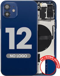 Back Housing W Small Parts Iphone 12 Eu Global Version Aftermarket Plus Blue