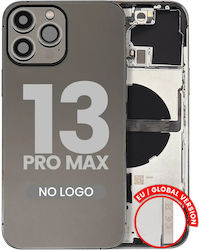 Back Housing W Small Parts Iphone 13 Pro Max Eu Global Version Aftermarket Plus Graphite