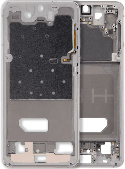 Mid-frame Housing Samsung Galaxy S21 5g Phantom White