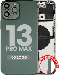 Carcasă Spate Cu Piese Mici Iphone 13 Pro Max Versiune Globală Eu Aftermarket Plus Verde Alpina
