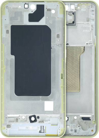 Mid-frame Housing Samsung Galaxy A35 5g A356 2024 Service Pack Lemon