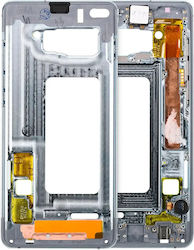 Mid-frame Housing Samsung Galaxy S10 Plus Small Parts Ceramic White