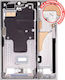 Mid-frame Housing Samsung Galaxy S23 Ultra 5g Us & International Version Sky Blue Lime
