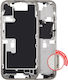 Mid-frame Housing Power Volume Button Iphone 16 Pro Eu Global Version Aftermarket Plus Natural Titanium