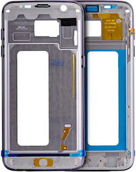 Mid-frame Housing Samsung Galaxy S7 Edge Small Parts Black