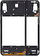 Mid-frame Housing Samsung Galaxy A30 A305 2019 Aftermarket Plus Black