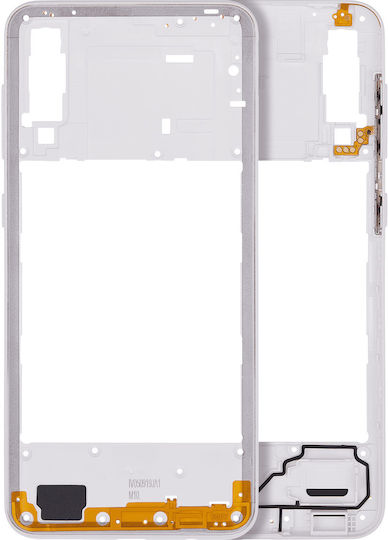Mid-frame Housing Samsung Galaxy A30s A307 2019 Prism Crush White