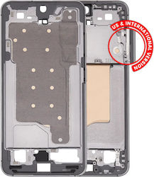 Mid-frame Housing Samsung Galaxy S25 5g Us & International Version Silver Shadow