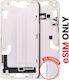 Mid-frame Housing W Small Parts Iphone 14 Us Version Aftermarket Plus Starlight