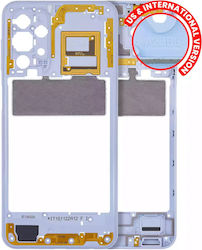 Mid-frame Housing Samsung Galaxy A23 5g A236b 2022 International Version Blue