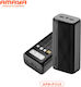 Amaya APB-P310 Външна Батерия 30000mAh 12W Вградени Кабели LED Фенер Черен
