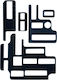Hauptplatine Inline Isolator Sticker Iphone 16 Pro 16 Pro Max 5 Stück Set 10 Pack