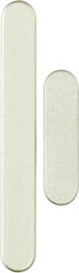 Hartknöpfe Power Volume Samsung Galaxy A55 5G A556 2024 Premium Zitronen