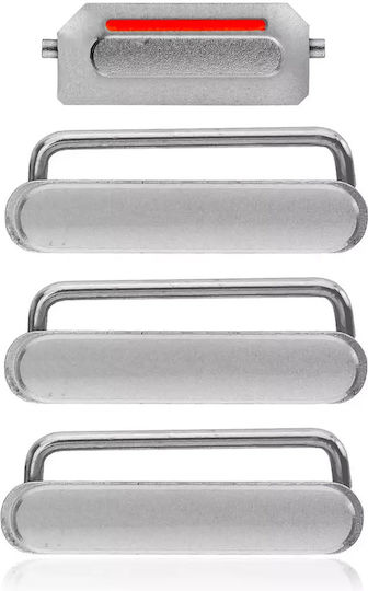 Hard Buttons Power Volume Switch Iphone 6 6 Plus Silver