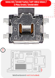 Power Volume Button Clicker Motorola Moto G2 Xt1068 Droid Turbo Xt1254 Xt1225 Mt-ultra Maxx Xt1080 2013 Z Play Droid Xt1635 Droid Mini Xt1030 2013 Soldering Required