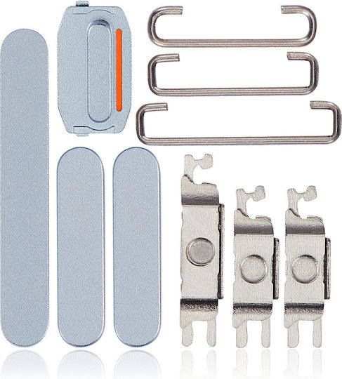 Hard Buttons Power Volume Switch Iphone 15 15 Plus Blue