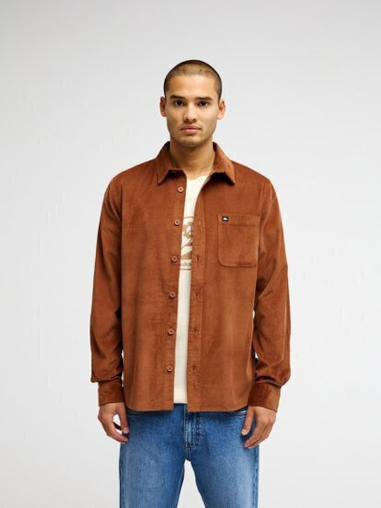 Quiksilver Smoke Trail Long Sleeve Corduroy Shi...