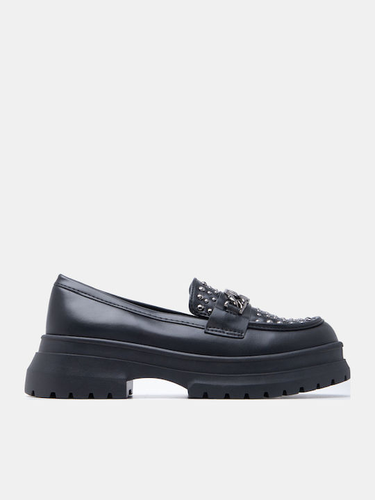 Mocasini Dama Loafers Negru
