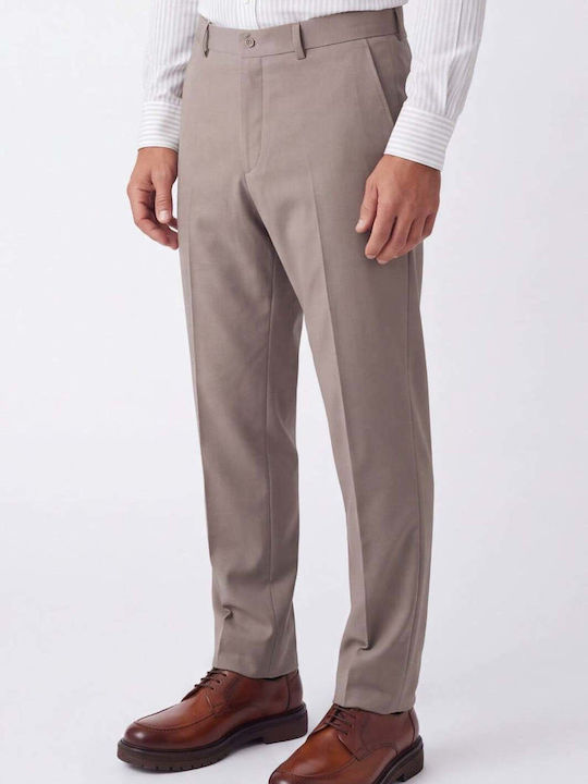 Men's Trousers Relaxed Fit Beige