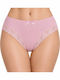 1009 Cotton Women's Slip with Lace Lilac