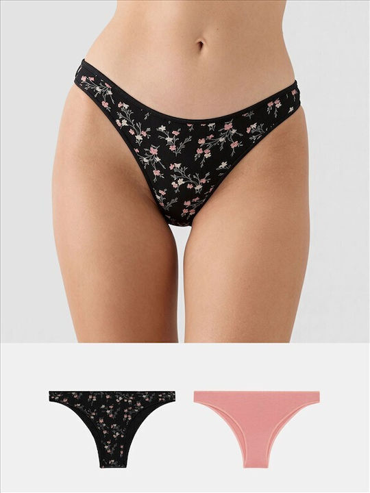 Minerva Fimelle Chiloți pentru femei 2Pack Roz
