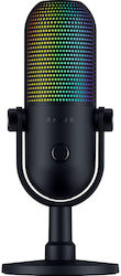 Razer Seiren V3 Chroma Microfon Cu DSP De 32 De Biți Cu Fir De Birou