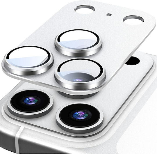 Пълна защита на камерата Закалено стъкло iPhone 18 Pro Max Сребрист