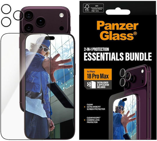 Panzerglass Essentials 2in1 Glass+lens Iphone 18 Pro Max