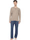 Ulisse Winter Men's Pyjamas Beige