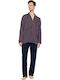 Ulisse Winter Men's Pyjamas Blue