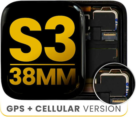 Oled Assembly Watch Series 3 38mm Gps & Cellular Version Premium