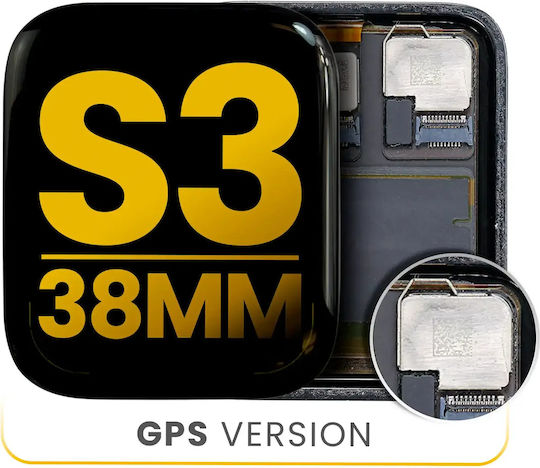 OLED дисплей за сглобяване Apple Watch Series 3 38 мм GPS версия премиум