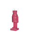 Lumânare De Crăciun Nutcracker Roz Roz Parafină Lungime 8cm X Lățime 7cm X Înălțime 21cm