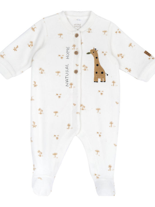 Chicco Weißer Baby-Strampler 102795-030-0-3M
