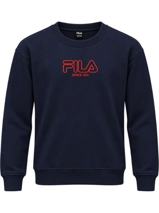 FILA Παιδικό Φούτερ Μπλε
