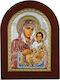 Saint Icon Panagia of Jerusalem 7.5x9.5 Brown
