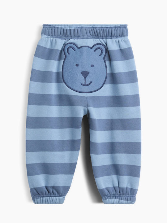 GAP Детско долнище на анцуг Blue Suede