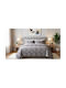 MayHome Set Kissenbezüge mit Umschlagumschlag Grau 50x70cm