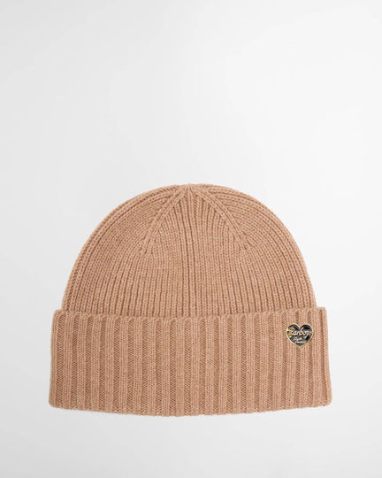 Beanie Γυναικείος Σκούφος Πλεκτός σε Μπεζ χρώμα