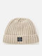Beanie Unisex Knitted Beanie in Khaki Colour