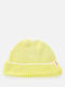 Beanie Unisex Reversible Knitted Beanie in Green Colour