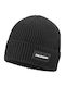 Beanie Herren Strickmütze in Schwarz