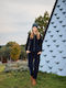 Velvet Tracksuit Set Dark Green